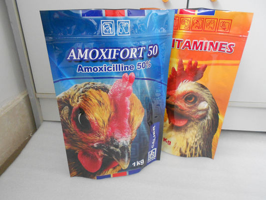 Poches de impression faites sur commande zip-lock de papier d'aluminium de Mylar de preuve sans danger pour les enfants d'odeur pour les graines de fleur sèches empaquetant des poches