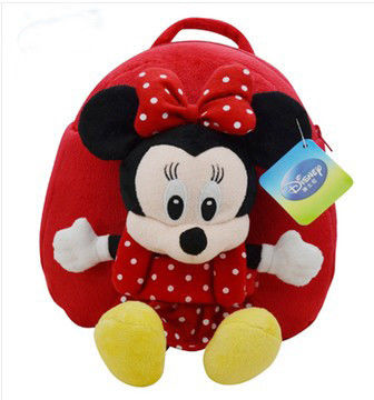 De mooie Disney-Schooltas van de Rugzakkenminnie mouse van de Jonge geitjesschool voor Babymeisje