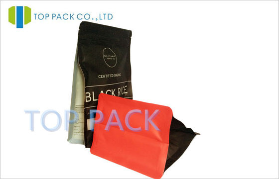 A impressão feita sob encomenda levanta-se o malote com o Ziplock Resealable dos materiais do produto comestível do zíper