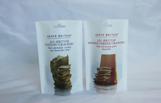 Three Side Seal Stand Up Pouch With Bottom Gusset And Gravure Printing