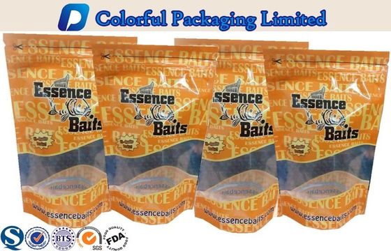 custom printed Food / Candy Resealable Stand up Pouches with Ziplock / Tear