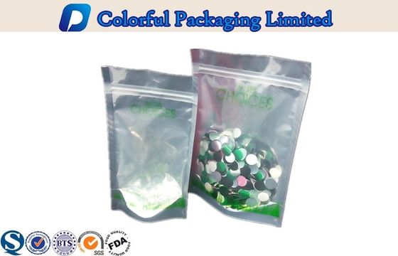 dog food Cloth Resealable Aluminum Foil Stand up Pouch with Window