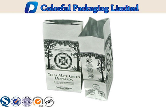 Side Gusset Coffee Packing stand up zipper pouch bags With Foil Lined