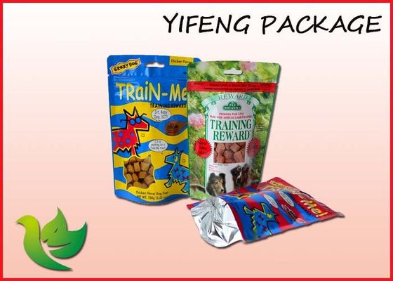 ドッグ フードはジッパーが付いている袋を立てましたり/ペット フードの包装のための袋を立てます