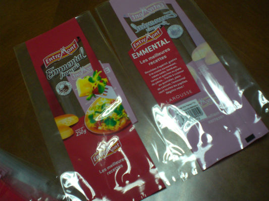 삼각천 식사 빵을 위해 포장하는 서 있는 Resealable 포일 주머니