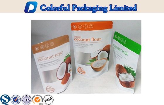 250 ग्राम / 500 ग्राम नारियल प्रोटीन से biodegradable पैकिंग के लिए थैली खड़े हो जाओ