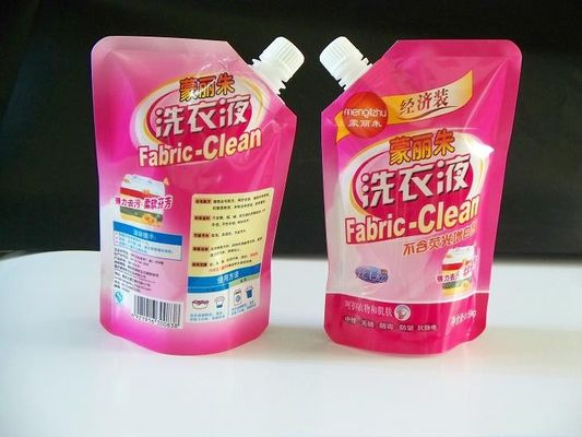 液体石鹸の口の袋のペット/AL/PE は注文の印刷を立てます