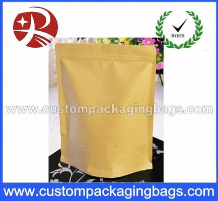Жара - кофе бумаги Kraft запечатывания мешки Ziplock упаковывая с клапаном