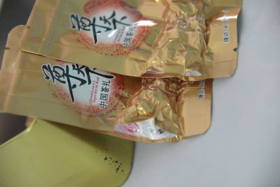les sacs de papier d'aluminium de gousset du fond 100g, aluminium stratifié tiennent des poches de vide