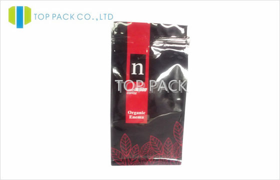आयताकार नीचे के साथ कॉफी पाउडर के लिए resealable कॉफी बैग