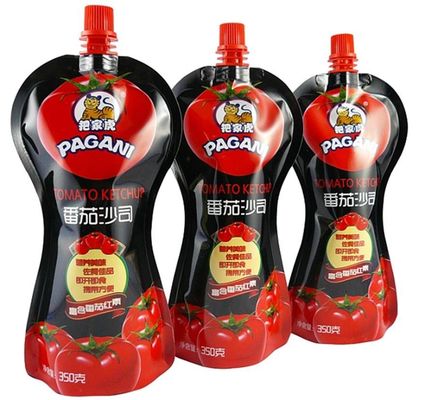 Stia sull'imballaggio biodegradabile del di alluminio per la salsa al pomodoro