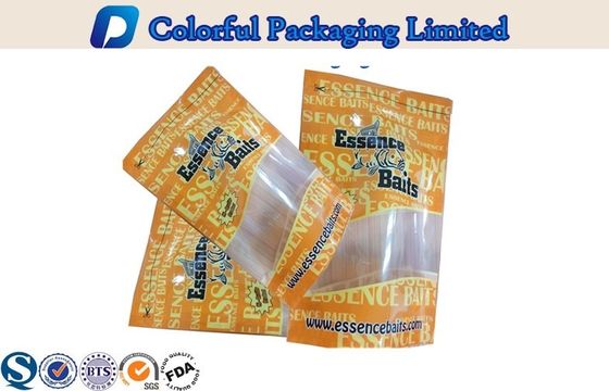пластичные Degradable прикормом рыб 1Lb относящие к окружающей среде стоят вверх мешок с окном