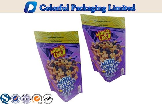 High barrier durable Customized Resealable Stand up Pouches for food packaging