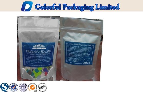 Customized food foil laminated Resealable Stand up Pouches with Window