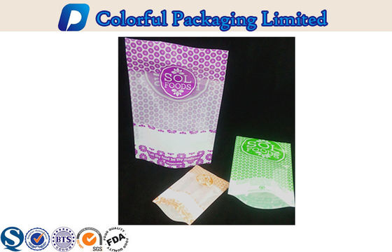 Window Candy Aluminum Foil Stand Up Pouch 50g / 100g / 250g Zipper Top