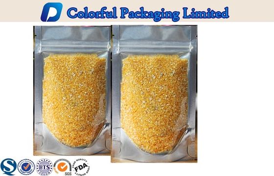 250g Food Zipper Aluminum Foil Stand Up Pouch with Clear Window