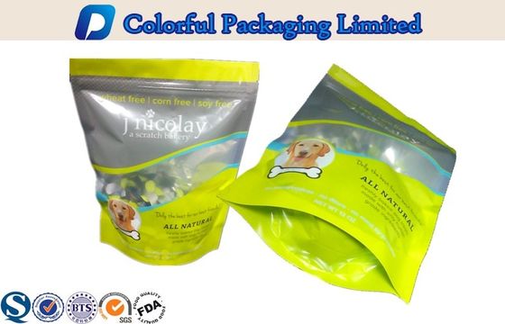 Environmentalc food packaging pvc biodegradable stand up pouch With Window