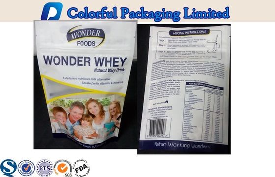 Matte Black Printing Plastic Stand up Pouch for coffee , tea , dry food