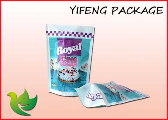 Laminated Resealable Plastic Stand Up Pouch Packaging With Zipper