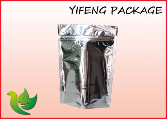 Aluminum Foil Plastic Stand Up Pouch Bag For Nuts Packaging 80mic - 160mic