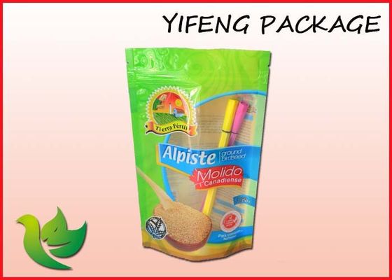 Chicken Plastic Stand Up Pouch With Custom Printing And Zipper