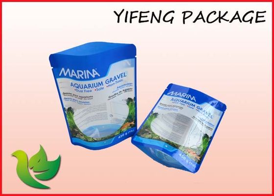 Bottom Gusset Spice Plastic Stand Up Pouches Custom Printed Bag With Zipper