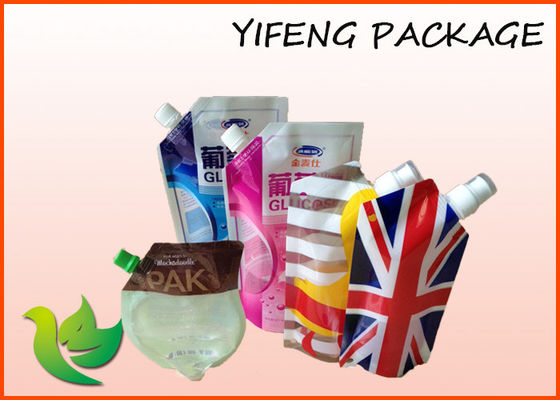 High Quality Customized Colorful Printed Reusable Food Spout Pouch