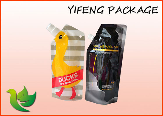 Corner Spout Aluminum Foil Spout Pouch With Custom LOGO For Liquid
