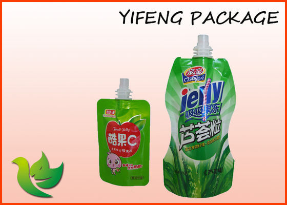 Free Shape Spout Pouch 50ml 100ml 200ml For Liquid Food Juice Packaging