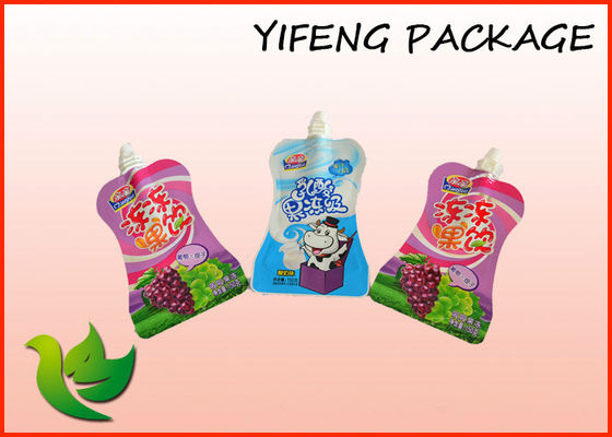 Customized Design Stand Up Spout Pouch For Liquid Food Packaing