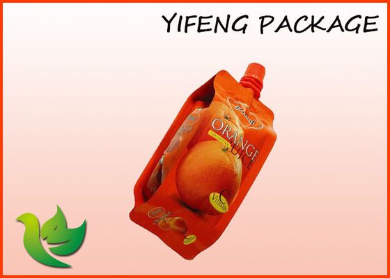 Printed Reusable Flat Bottom Pouch Oil Proof For Sauce Packaging