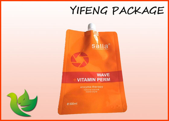 Di plastica stia sul sacchetto 500ml del becco per lo sciampo della bevanda del succo del vino