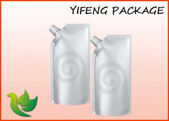 Plain Stand Up Spout Pouch Food Grade Laminated Plastic Liquid Pouches