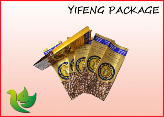 Custom Printed Side Gusset Coffee Packaging Bag With Degassing Valve