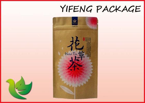 Zipper Lock Stand Up Pouch With Clear Window Flexible Packaging Bag