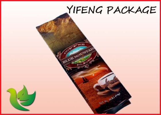 Waterproof Coffee Packaging Bags PET PE Plastic Zippered Pouch