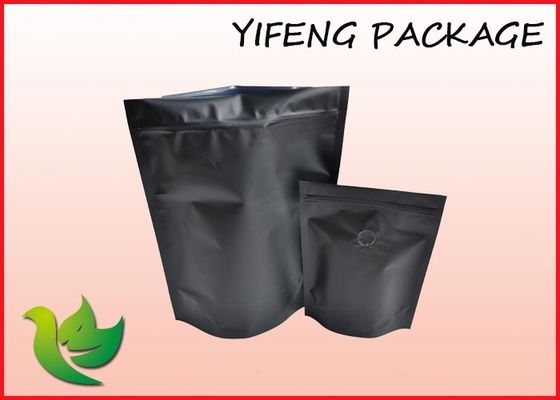 Custom Printed Aluminum Foil Reclosable Bag With Zipper Oxygen Resistance