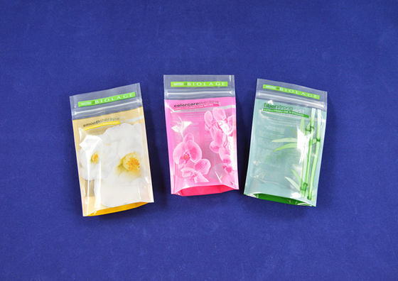 Small Size laminated Stand Up Pouch Packaging With Reclosable Zipper