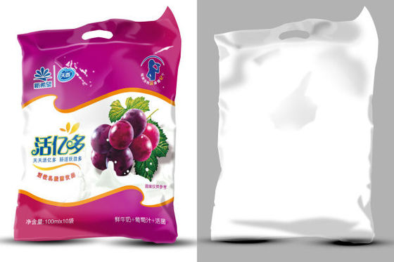 Full Printing Pouch Packaging Bag Durable For Alum Foil Meat / Pork Food