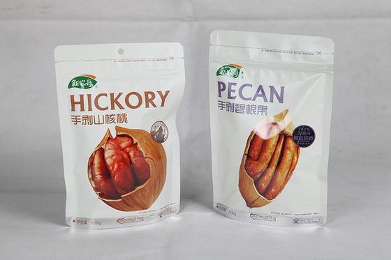 Resealable Stand Up Food Pouches with Zipper For Coffee , Confectionery