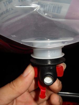 Customized Red Printed Stand Up Pouch With Spout Packaging Leak Proof