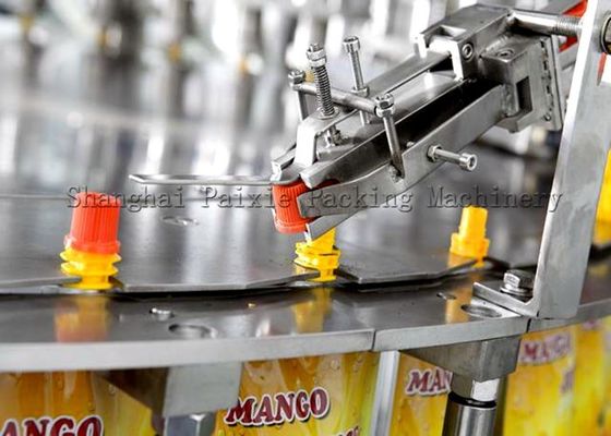 Stand Up Pouch Filling Machine / Liquid Pouch Filling Machine for Detergent
